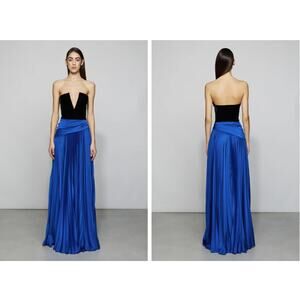 ET OCHS Tabitha Gown in Sapphire & Black